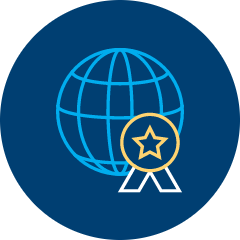 Gain global recognition